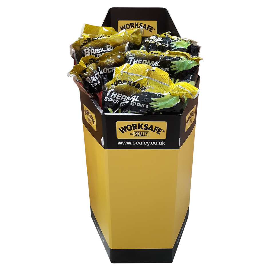 Sealey WDBG1 Worksafe Dump Bin - Gloves 1
