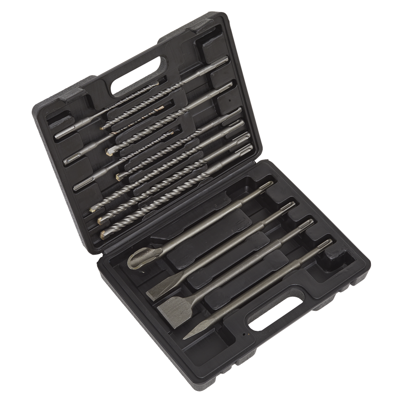 Sealey WDCS 13pc SDS Plus Drill Bit & Chisel Set