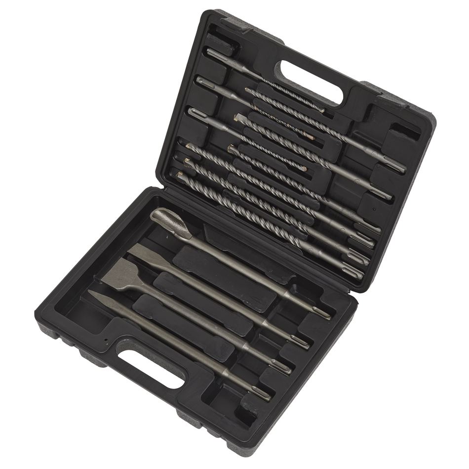 Sealey WDCS 13pc SDS Plus Drill Bit & Chisel Set