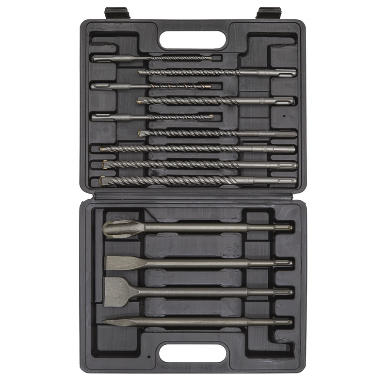 Sealey WDCS 13pc SDS Plus Drill Bit & Chisel Set