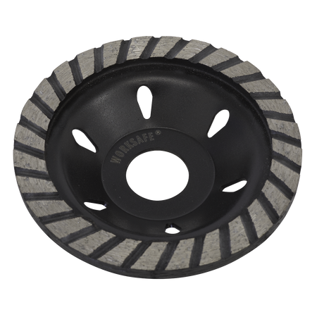 Sealey WDCUP105 105 x 22mm Diamond Cup Grinding Disc