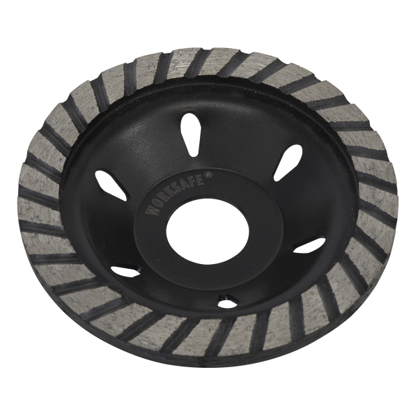 Sealey WDCUP105 105 x 22mm Diamond Cup Grinding Disc