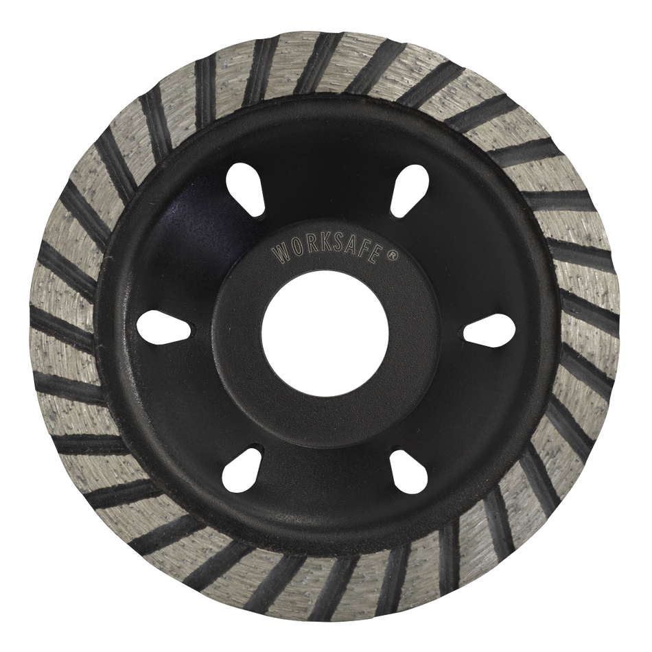 Sealey WDCUP105 105 x 22mm Diamond Cup Grinding Disc