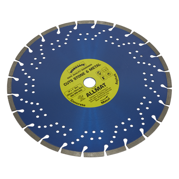 Sealey WDPA350/25 350 x 25mm Platinum Allmat Diamond Blade