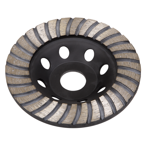 Sealey WDRTCUP115 115mm Turbo Row Concrete Grinding Head