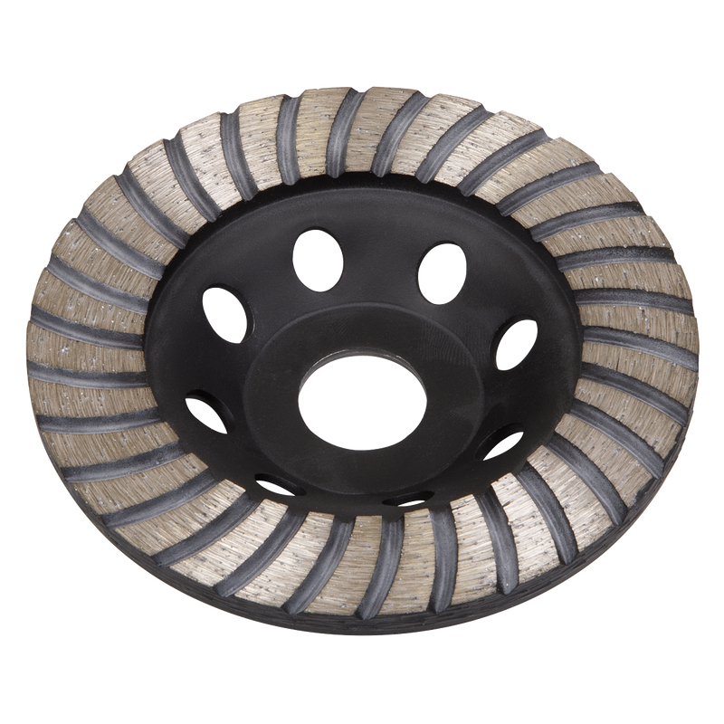 Sealey WDRTCUP115 115mm Turbo Row Concrete Grinding Head