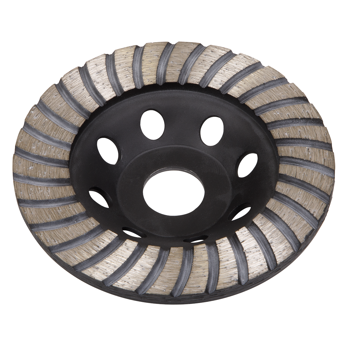 Sealey WDRTCUP125 125mm Turbo Row Concrete Grinding Head