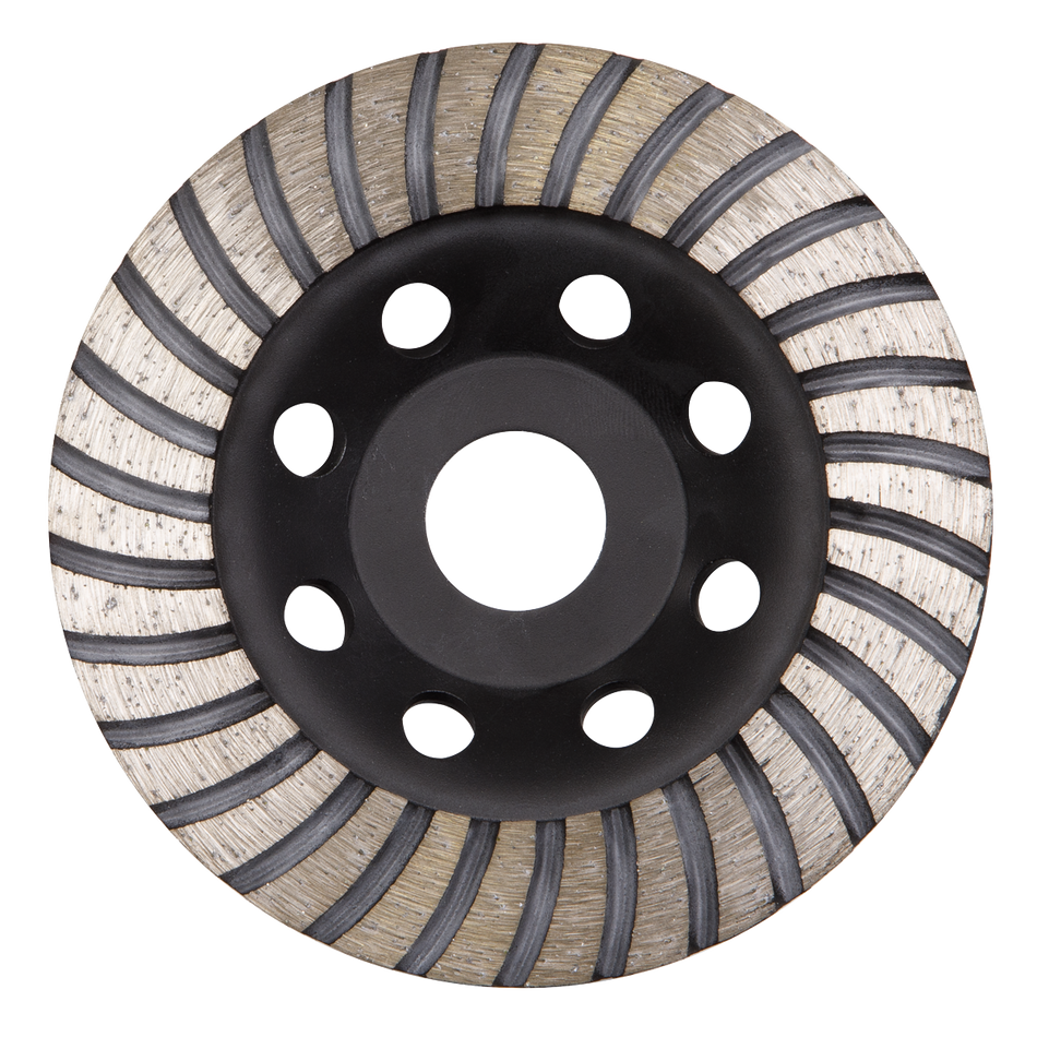 Sealey WDRTCUP125 125mm Turbo Row Concrete Grinding Head