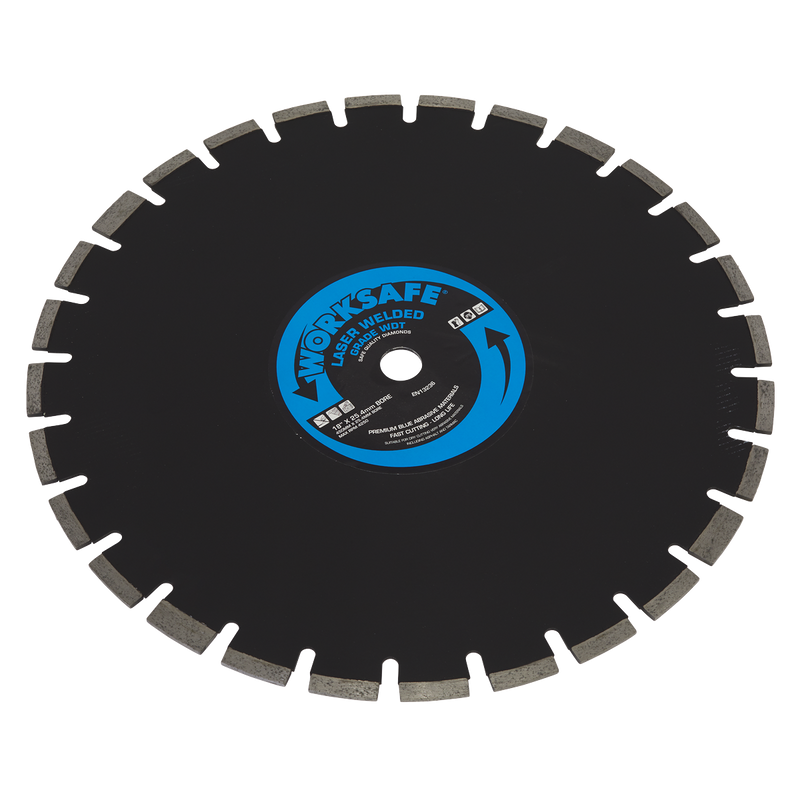 Sealey WDT450 450 x 25mm Asphalt/Tarmac Diamond Blade
