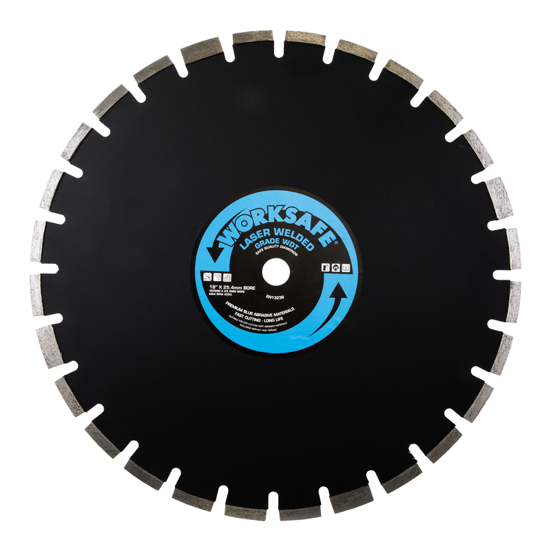 Sealey WDT450 450 x 25mm Asphalt/Tarmac Diamond Blade