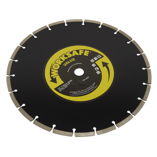 Sealey WDV300/20 300 x 20mm Value Diamond Blade