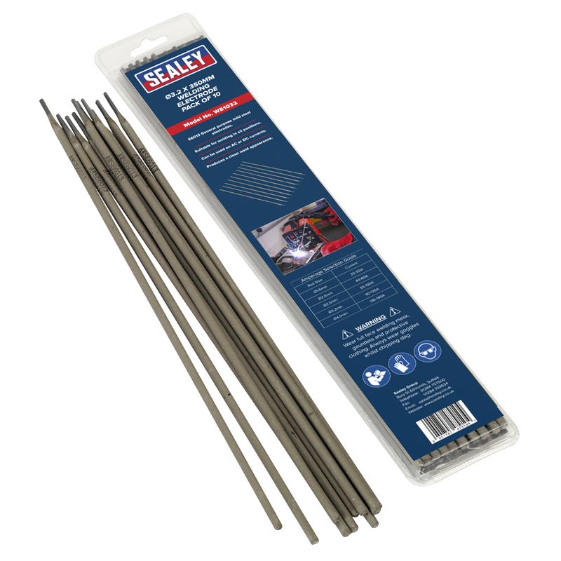 Sealey WE1032 3.2 x 350mm Welding Electrode - Pack of 10