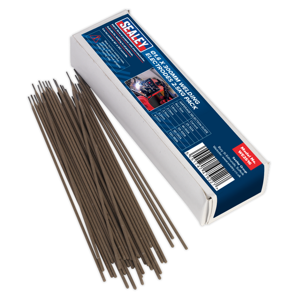 Sealey WE2516 1.6 x 300mm Welding Electrodes 2.5kg Pack