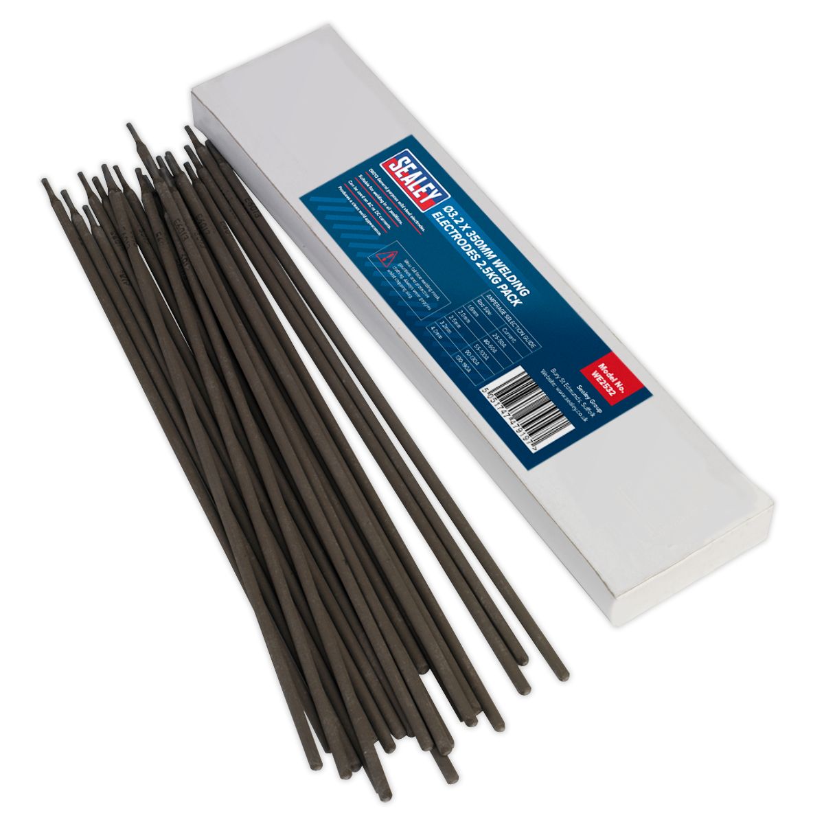 Sealey WE2532 3.2 x 350mm Welding Electrodes 2.5kg Pack