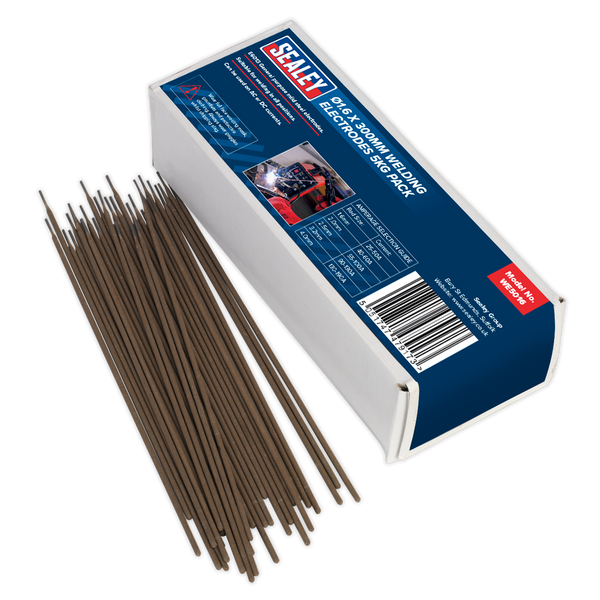 Sealey WE5016 1.6 x 300mm Welding Electrodes 5kg Pack