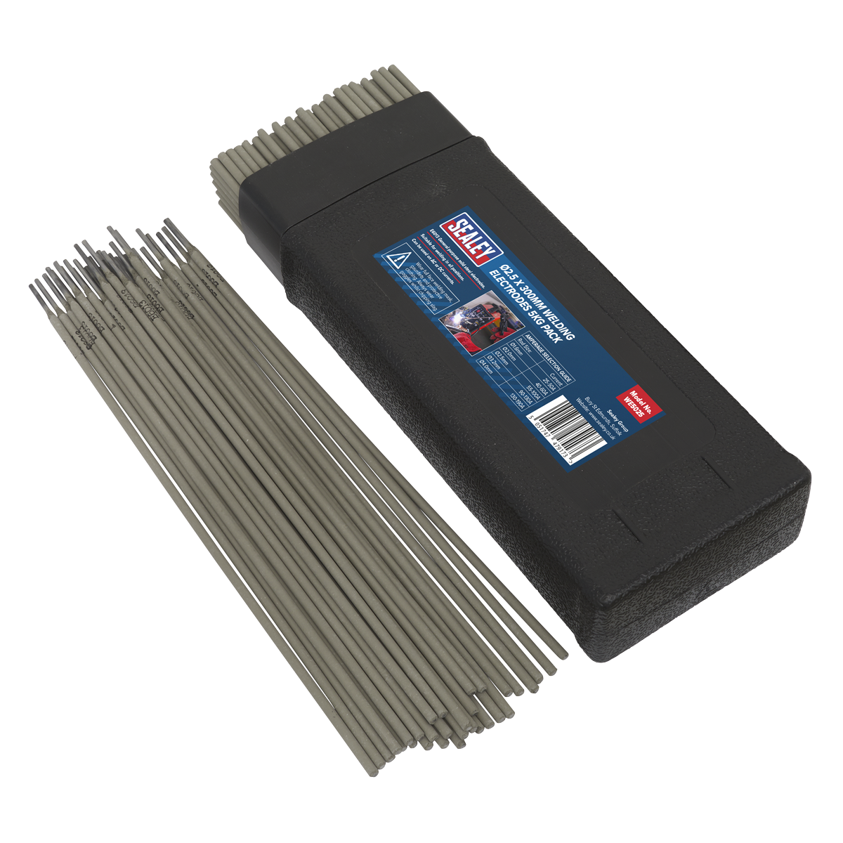 Sealey WE5025 2.5 x 300mm Welding Electrodes 5kg Pack