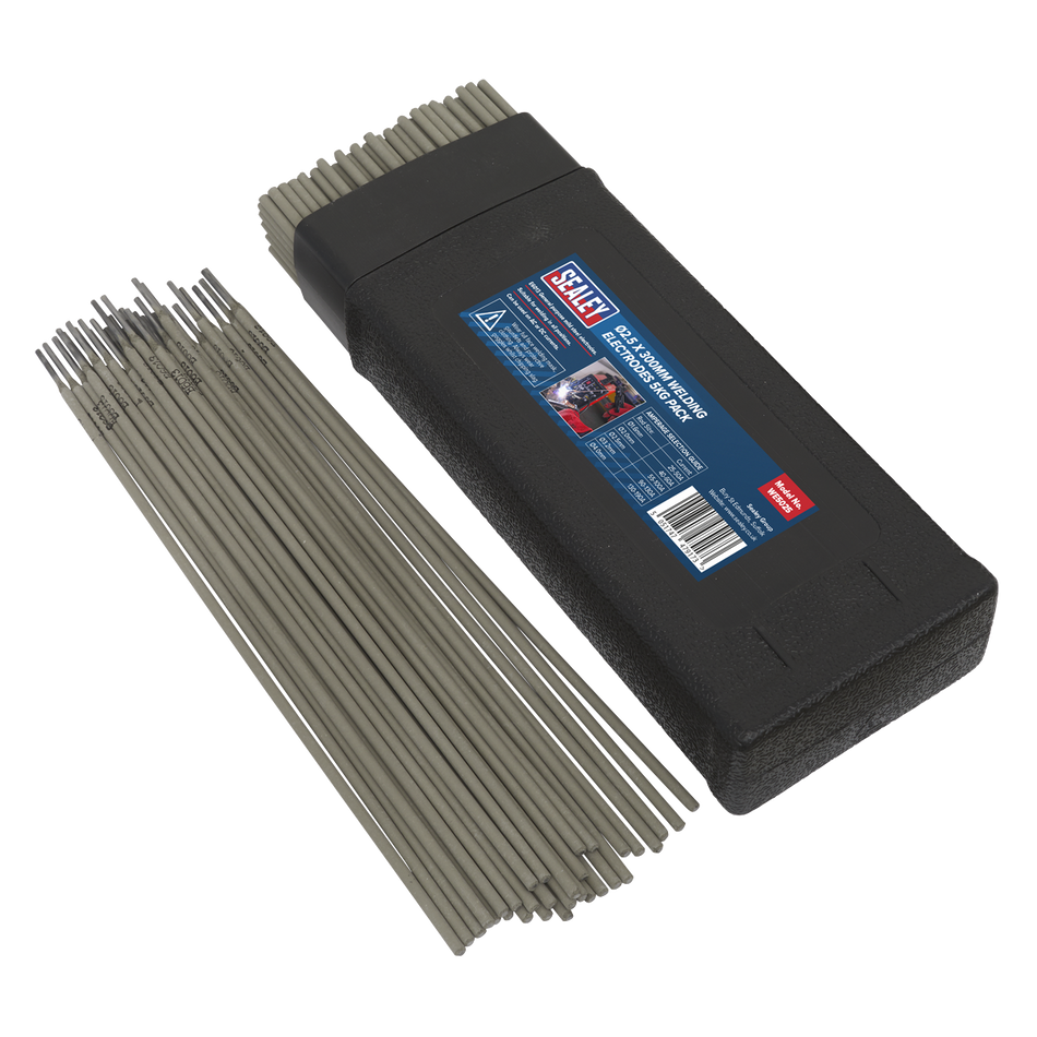 Sealey WE5025 2.5 x 300mm Welding Electrodes 5kg Pack
