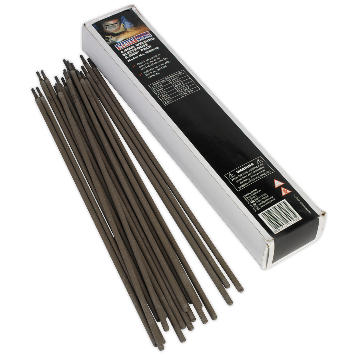 Sealey WE5040 4 x 350mm Welding Electrodes 5kg Pack