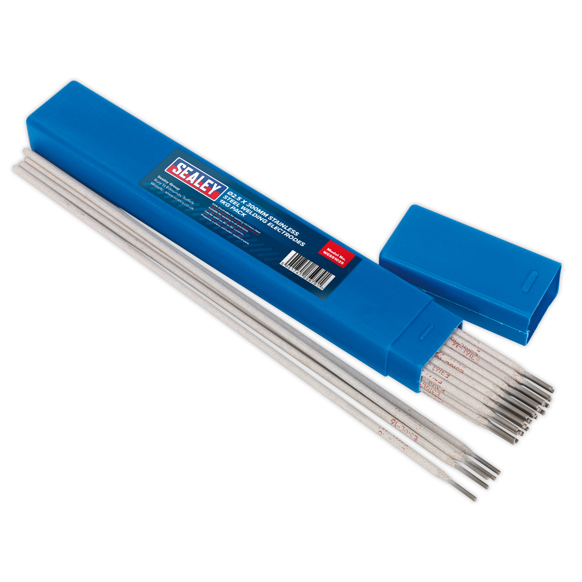 Sealey WESS1025 2.5 x 300mm Stainless Steel Welding Electrodes 1kg Pack