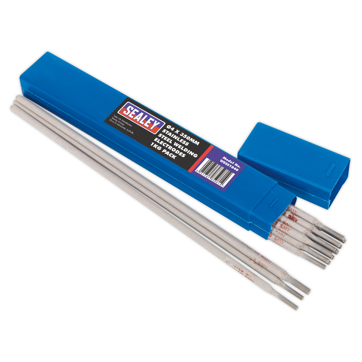 Sealey WESS1040 4 x 350mm Stainless Steel Welding Electrodes 1kg Pack