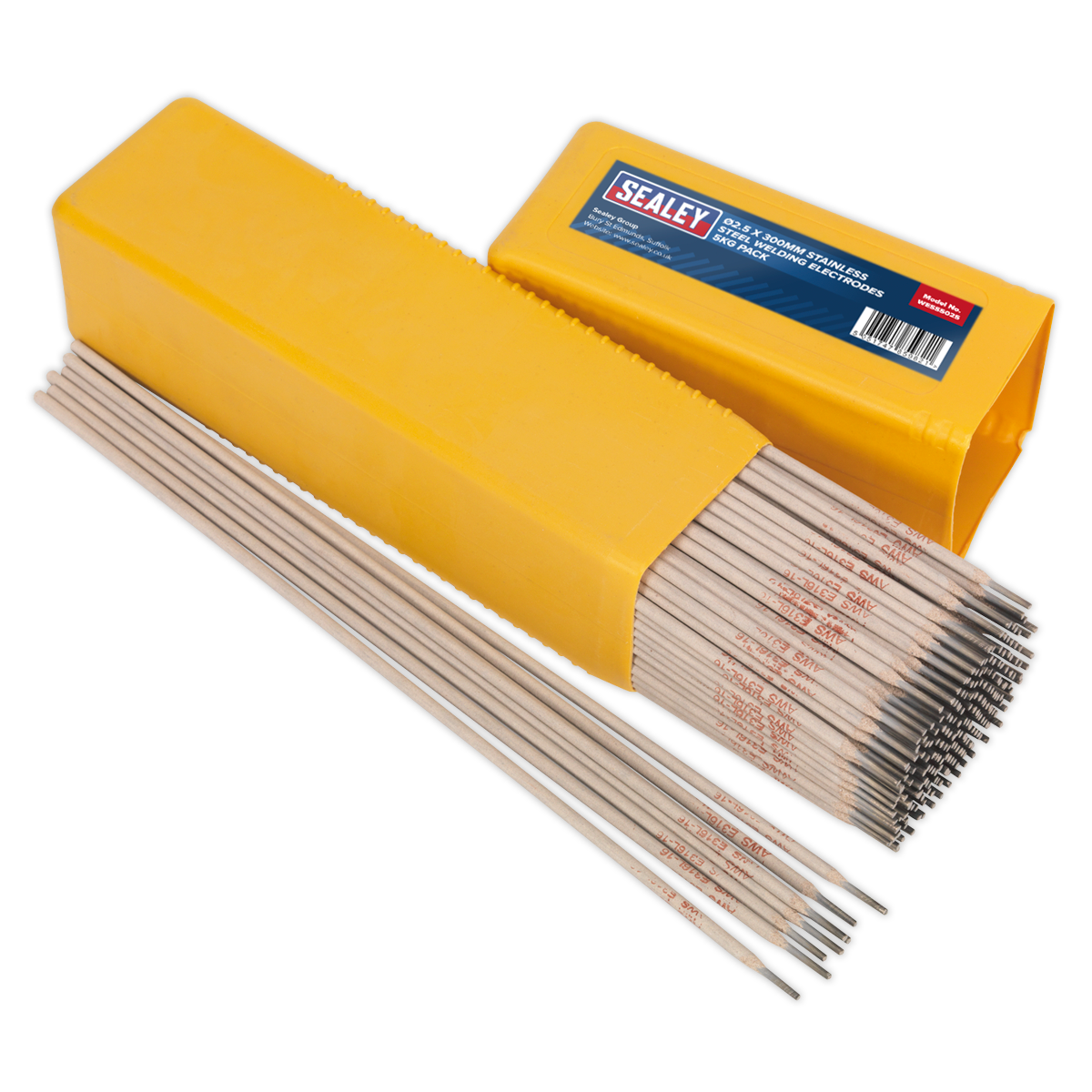 Sealey WESS5025 2.5 x 300mm Stainless Steel Welding Electrodes 5kg Pack