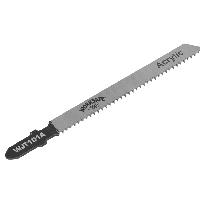 Sealey WJT101A 75mm 12tpi Jigsaw Blade Metal - Pack of 5