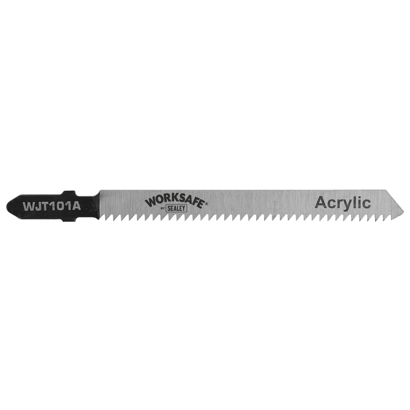Sealey WJT101A 75mm 12tpi Jigsaw Blade Metal - Pack of 5