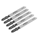 Sealey WJT118A 55mm 21tpi Jigsaw Blade Metal - Pack of 5