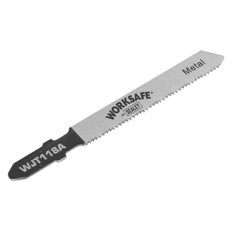 Sealey WJT118A 55mm 21tpi Jigsaw Blade Metal - Pack of 5