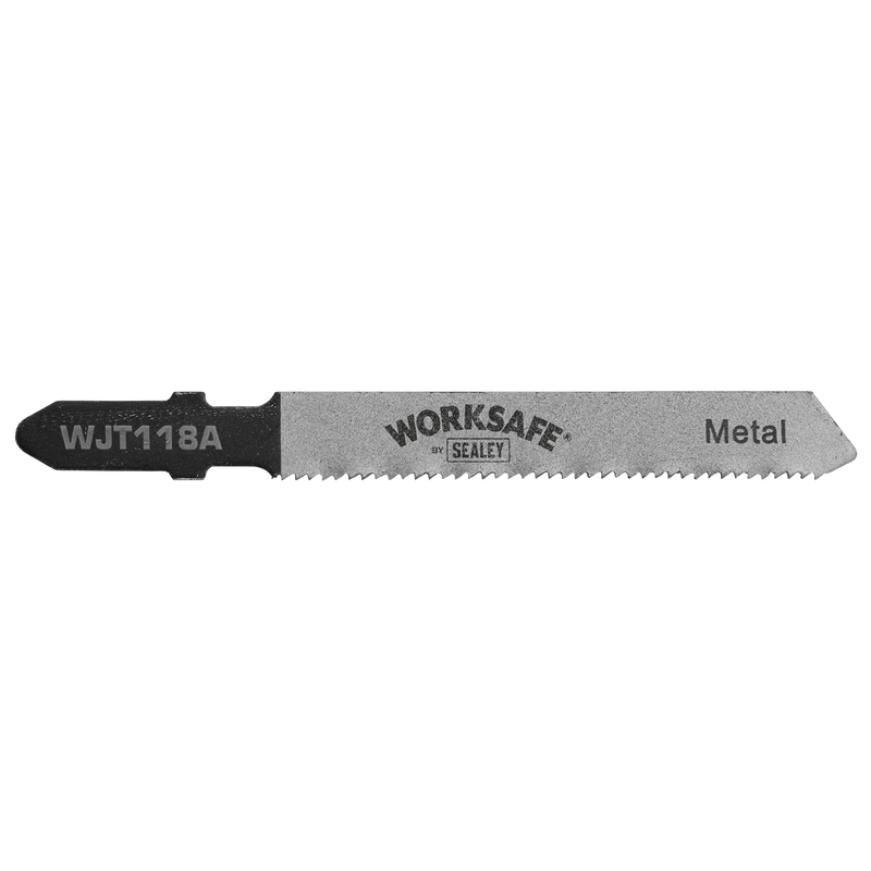 Sealey WJT118A 55mm 21tpi Jigsaw Blade Metal - Pack of 5