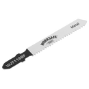 Sealey WJT118BF 55mm 12tpi Jigsaw Blade Metal - Pack of 5