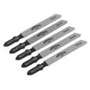 Sealey WJT118B 55mm 12tpi Jigsaw Blade Metal - Pack of 5
