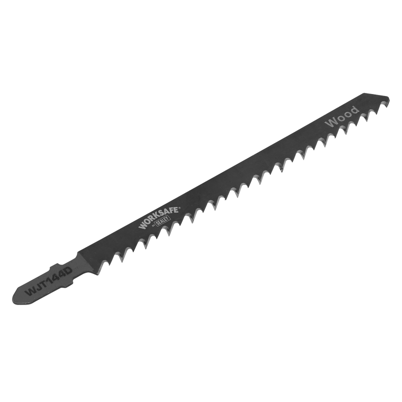 Sealey WJT144D 75mm 6tpi Jigsaw Blade Wood - Pack of 5