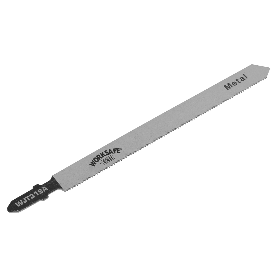Sealey WJT318A 105mm 21tpi Jigsaw Blade Metal - Pack of 5