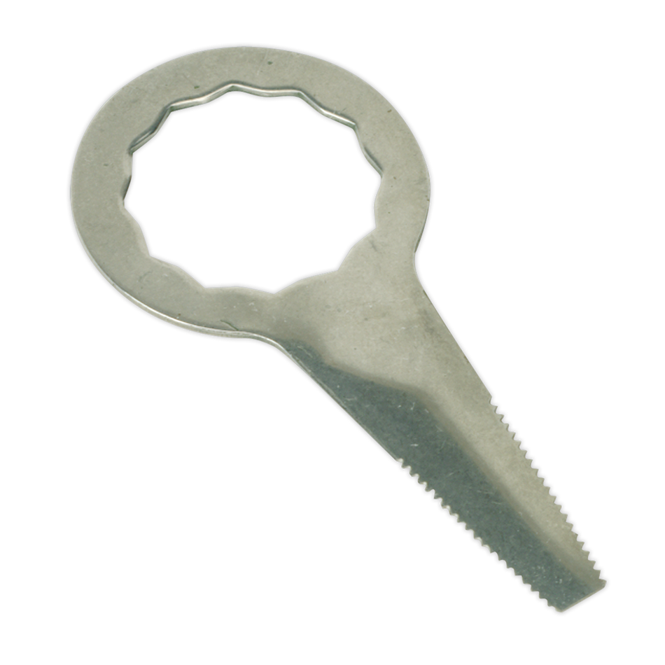Sealey WK025FTS35 Air Knife Blade - 35mm - Flat Serrated