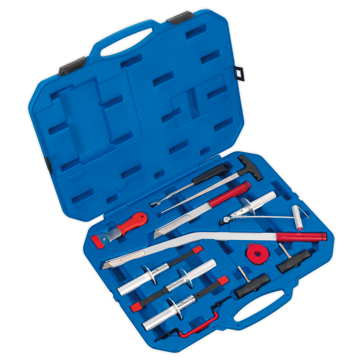 Sealey WK14 14pc Windscreen Removal Tool Kit