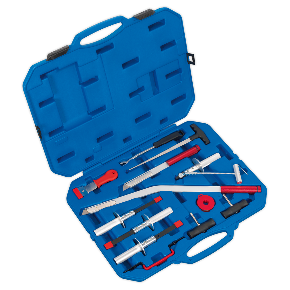 Sealey WK14 14pc Windscreen Removal Tool Kit