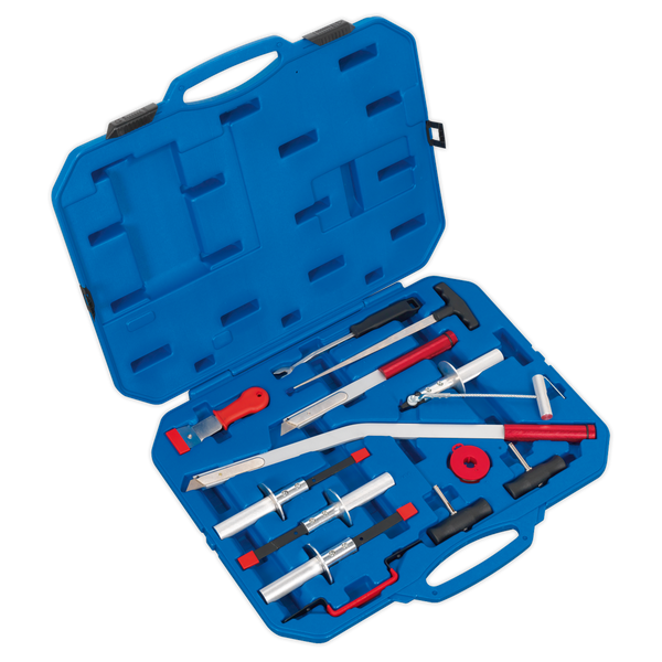 Sealey WK14 14pc Windscreen Removal Tool Kit