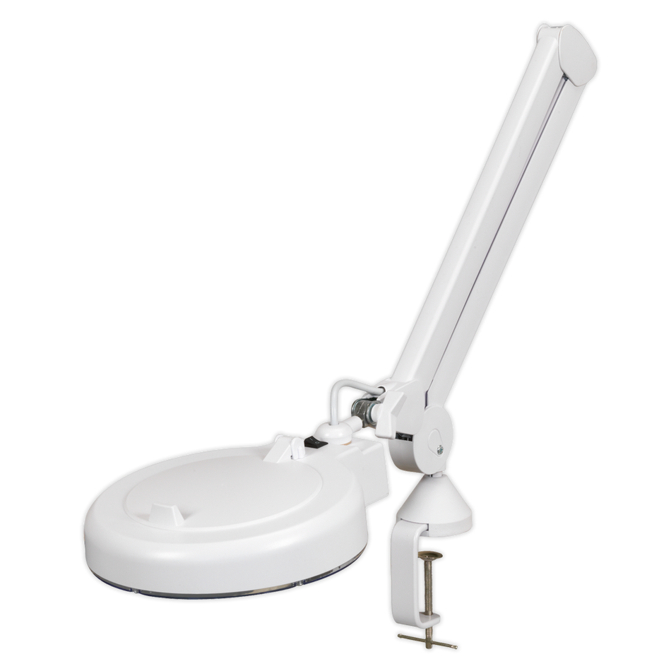 Sealey WL483D 48 SMD LED Bench Mounting Magnifying Work Light