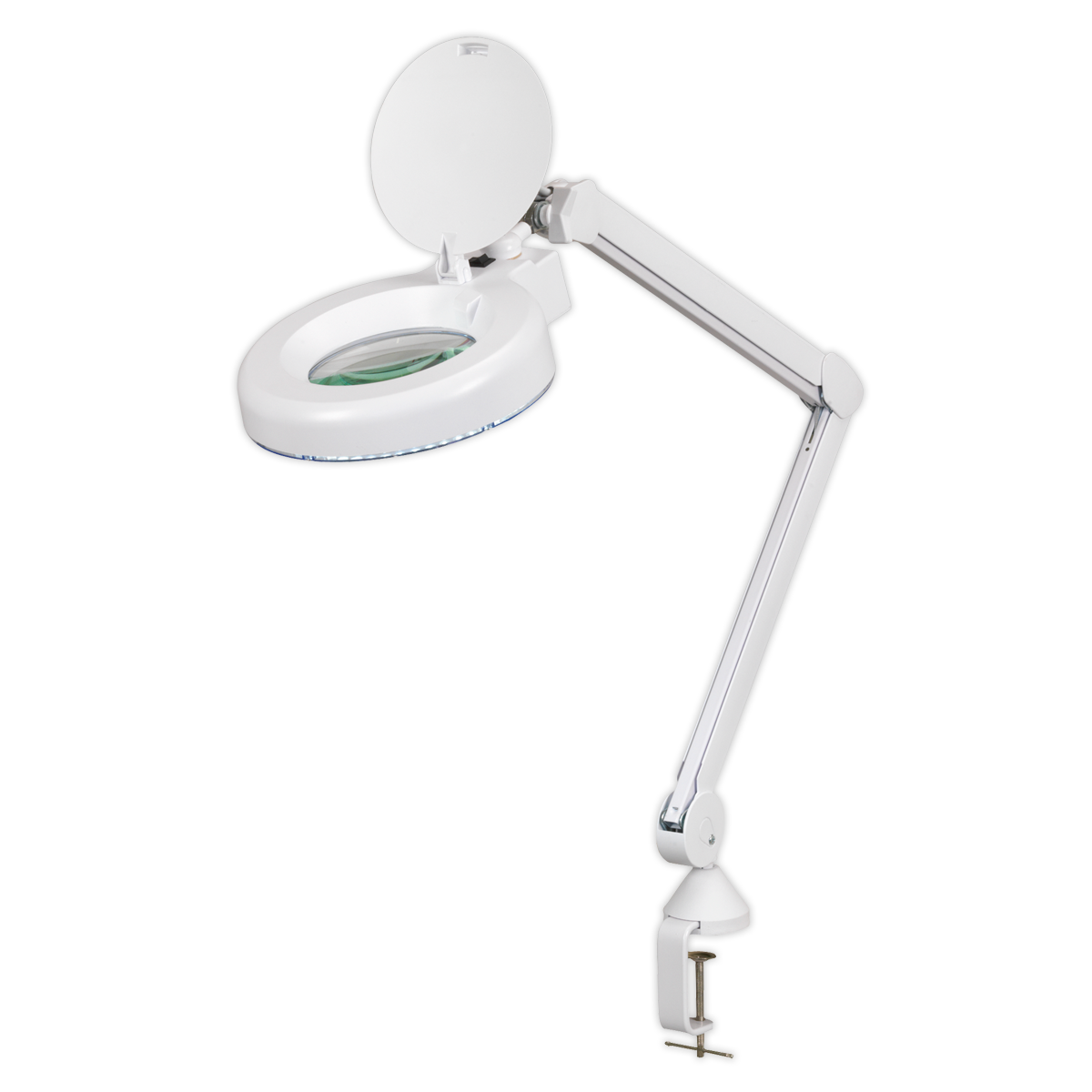 Sealey WL483D 48 SMD LED Bench Mounting Magnifying Work Light