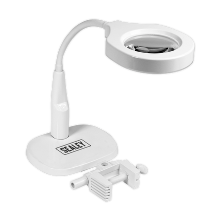 Sealey WL53/8D 45 SMD LED Dimmable Dual Mounting Magnifying Work Light