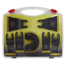 Sealey WMTSET 7pc Multi-Tool Blade Set - Metal & Wood