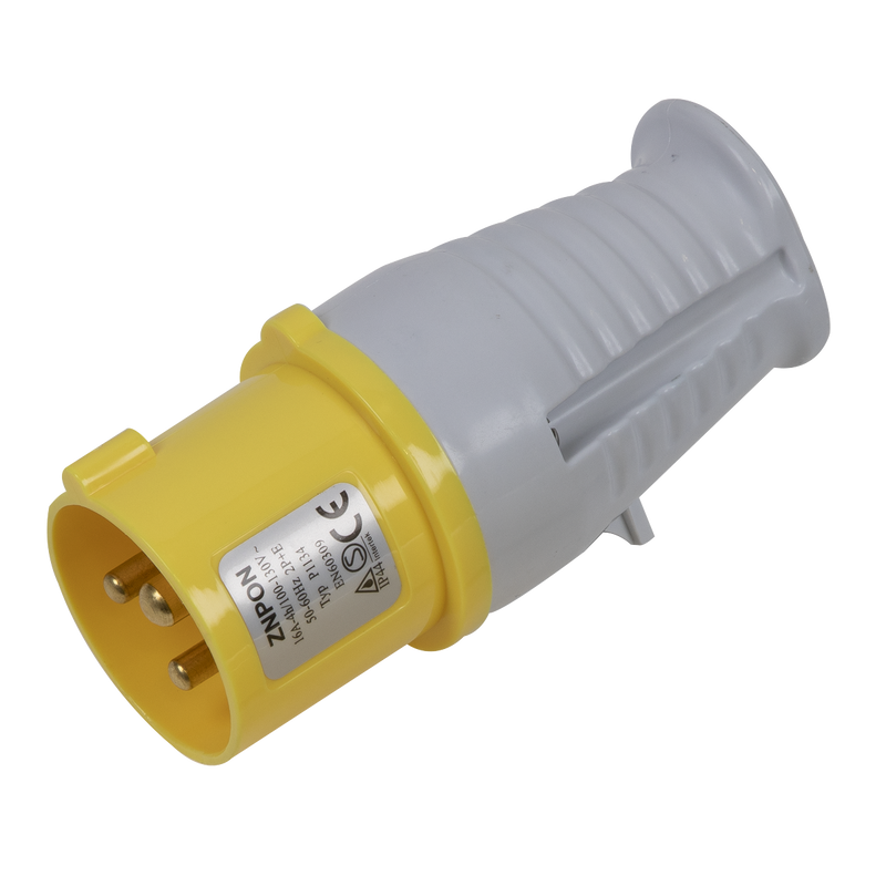 Sealey WP11016 110V 2P+E Plug 16A