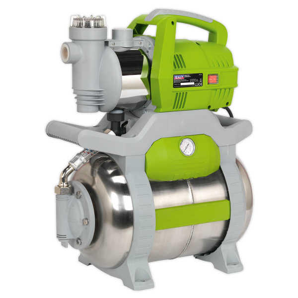 Sealey WPB062S 55L/min Stainless Steel Surface Mounting Booster Pump 230V