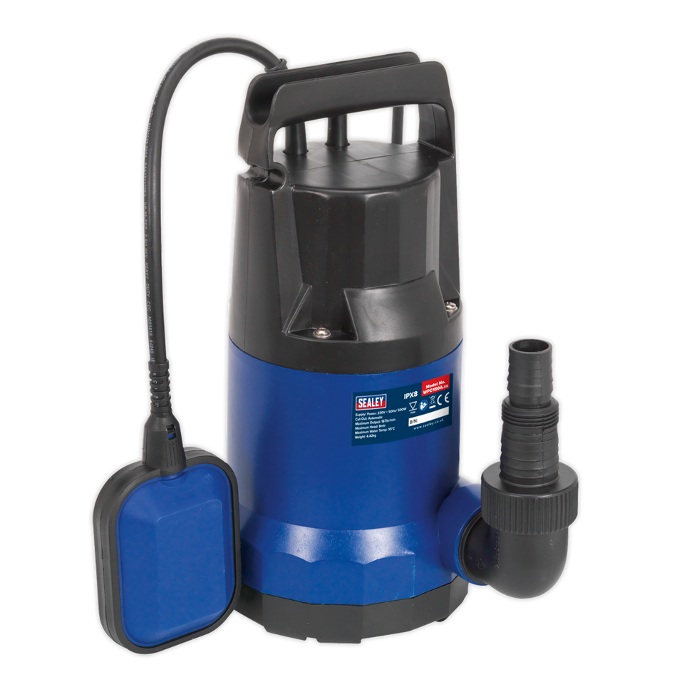 Sealey WPC150A 167L/min Automatic Submersible Water Pump