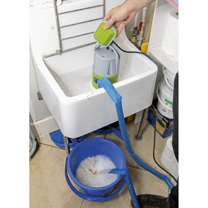 Sealey WPCD215 217L/min Automatic Submersible Clean & Dirty Water Pump