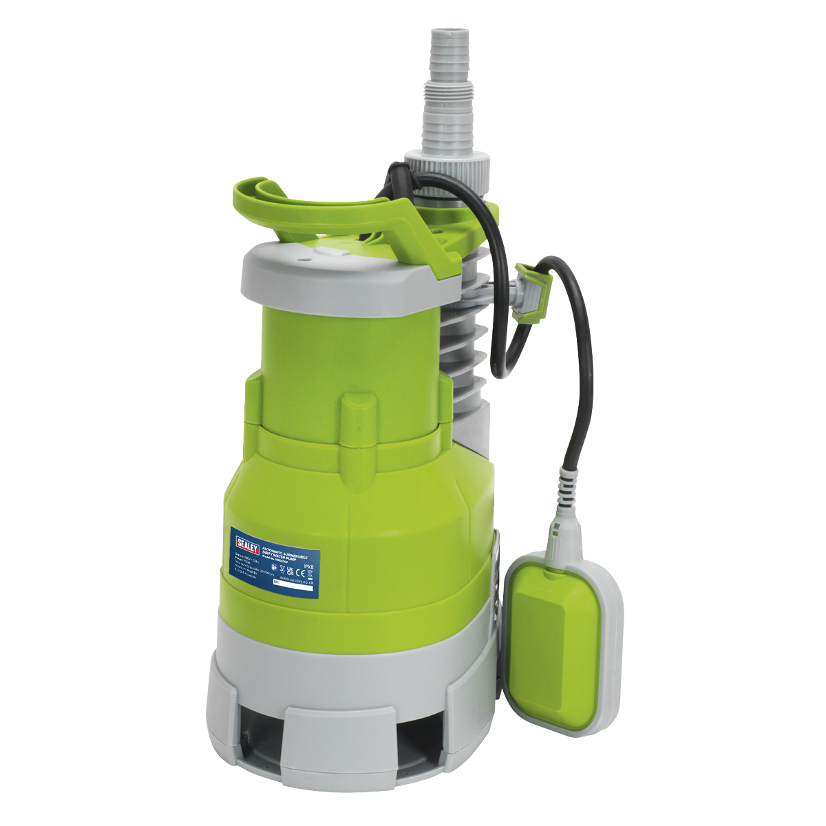 Sealey WPD235P Submersible Dirty Water Pump Automatic 225L/min 230V