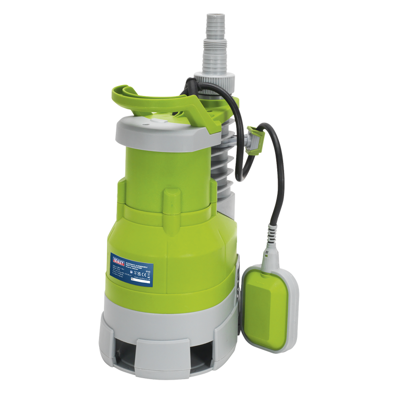 Sealey WPD235P Submersible Dirty Water Pump Automatic 225L/min 230V