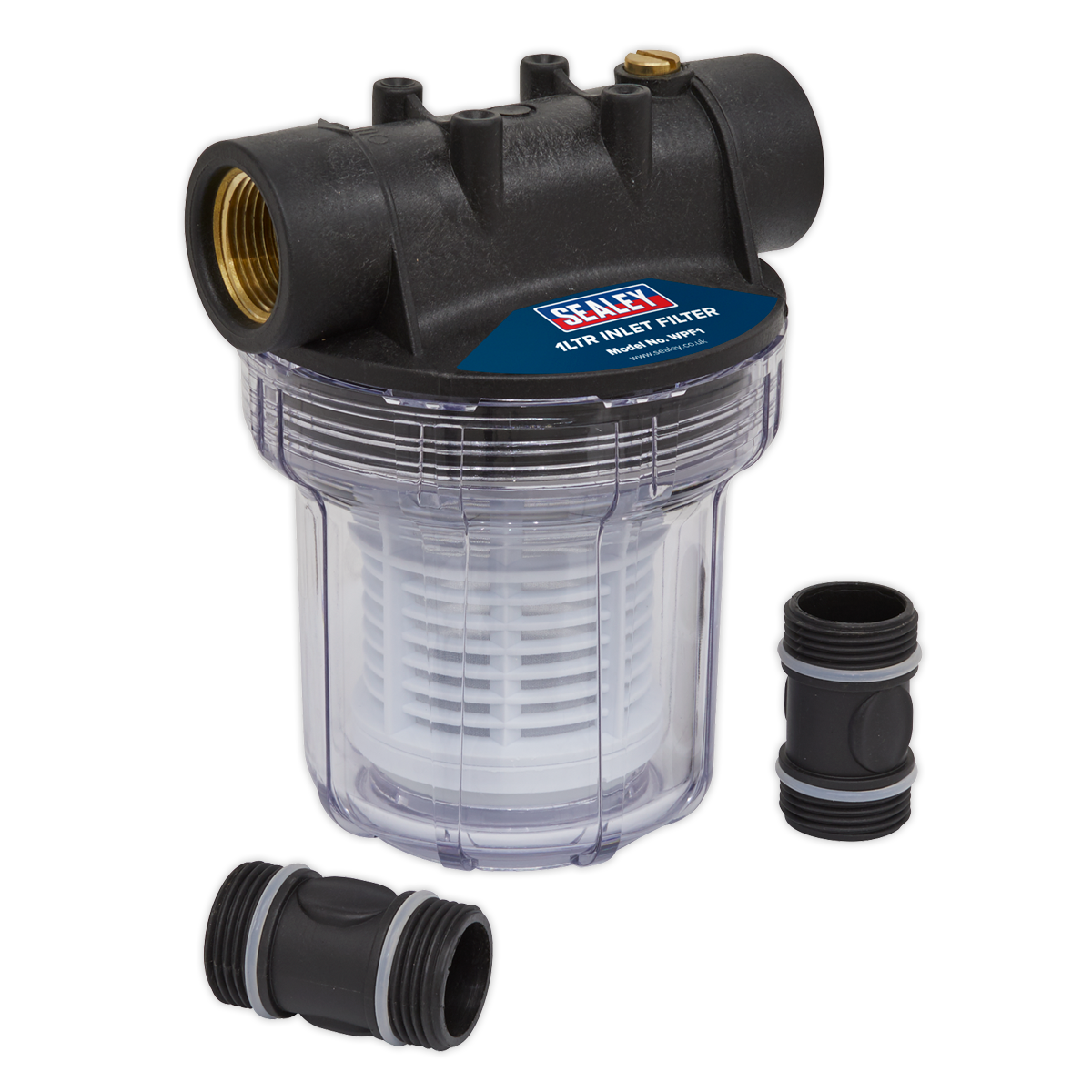 Sealey WPF1 1L Inlet Filter for Surface Mounting Pumps
