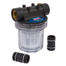 Sealey WPF1 1L Inlet Filter for Surface Mounting Pumps